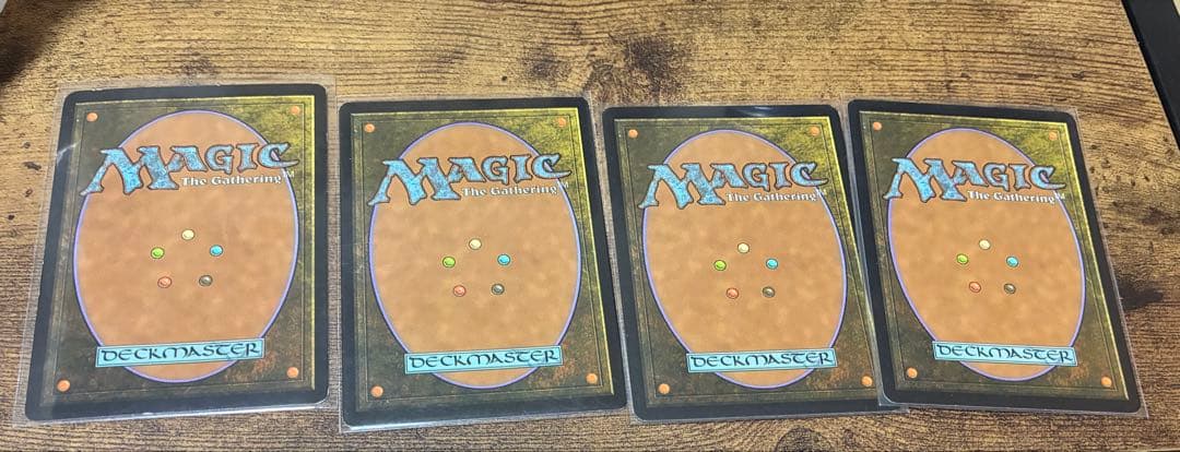 MTG 日本語 foil タール火　4枚セット