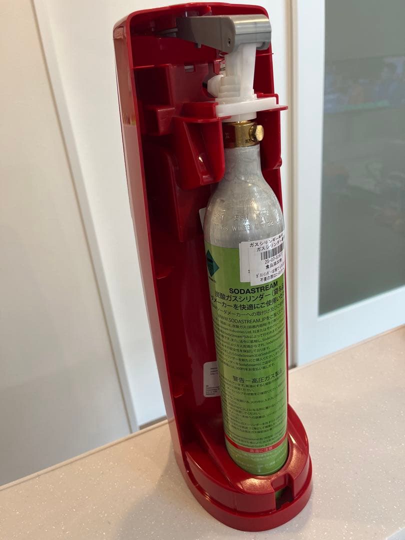 ソーダストリーム スピリット　ガスシリンダー(ブルー未使用)2本セット