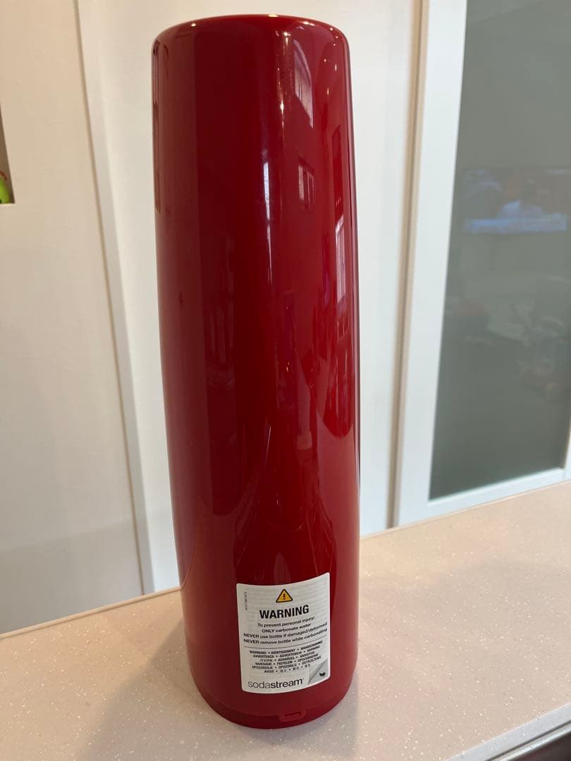 ソーダストリーム スピリット　ガスシリンダー(ブルー未使用)2本セット