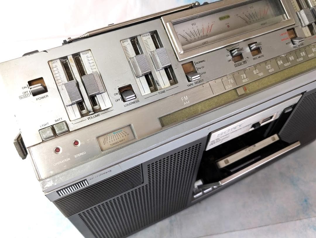 ソニー大型ラジカセ【SONY CFS-686】整備済み♪完動品！