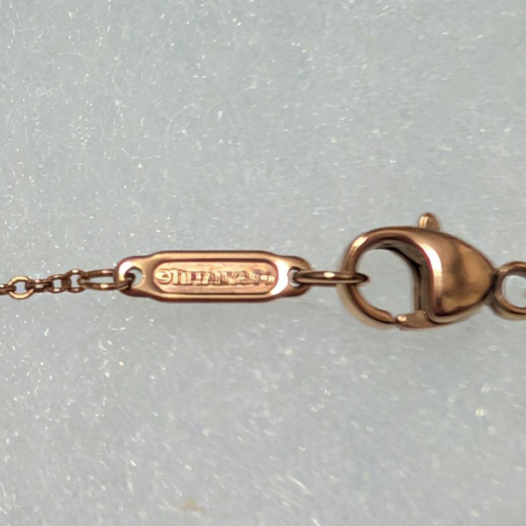 ティファニー 1837 ルベドメタル サークルネックレス ピンクゴールド色