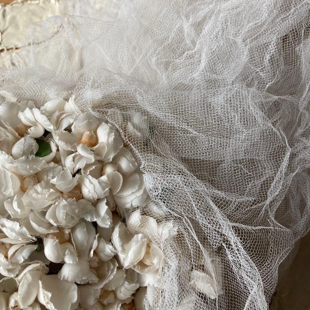 フランスアンティーク　ウェディングベール