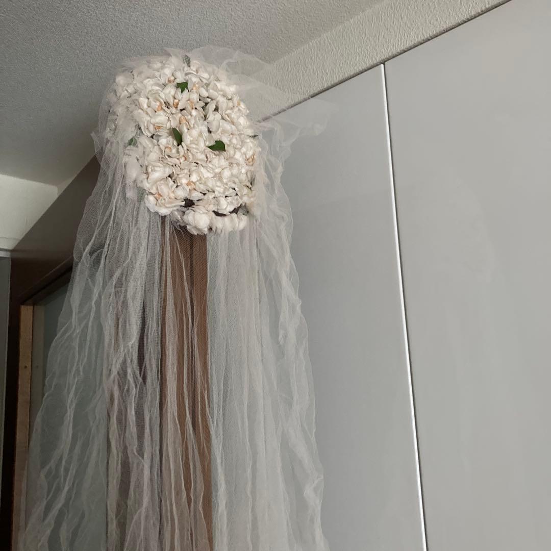 フランスアンティーク　ウェディングベール