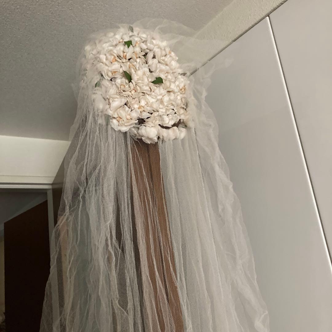 フランスアンティーク　ウェディングベール