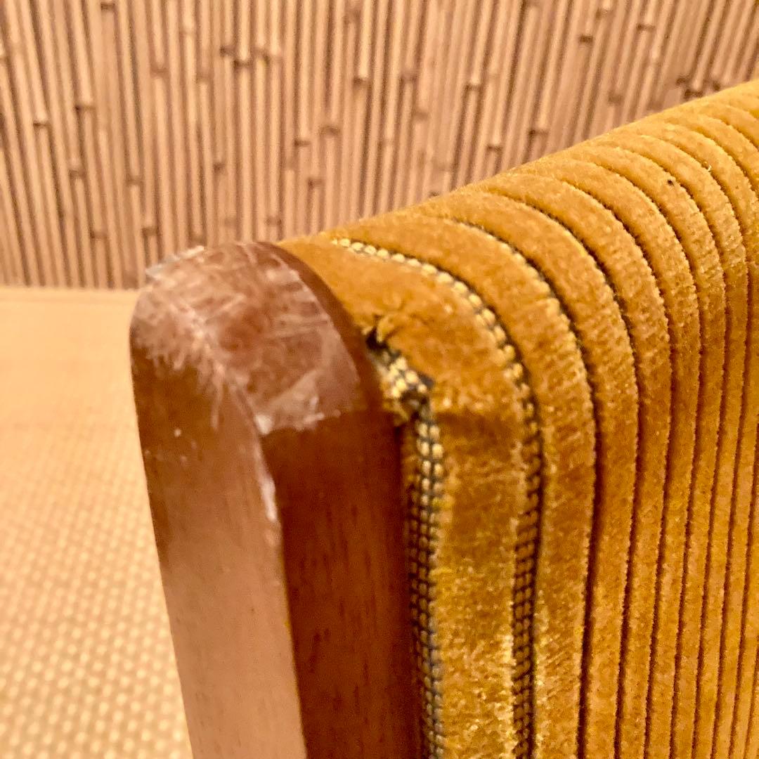 昭和レトロ 高級 和風 折りたたみ座椅子　 アンティーク 2脚セット