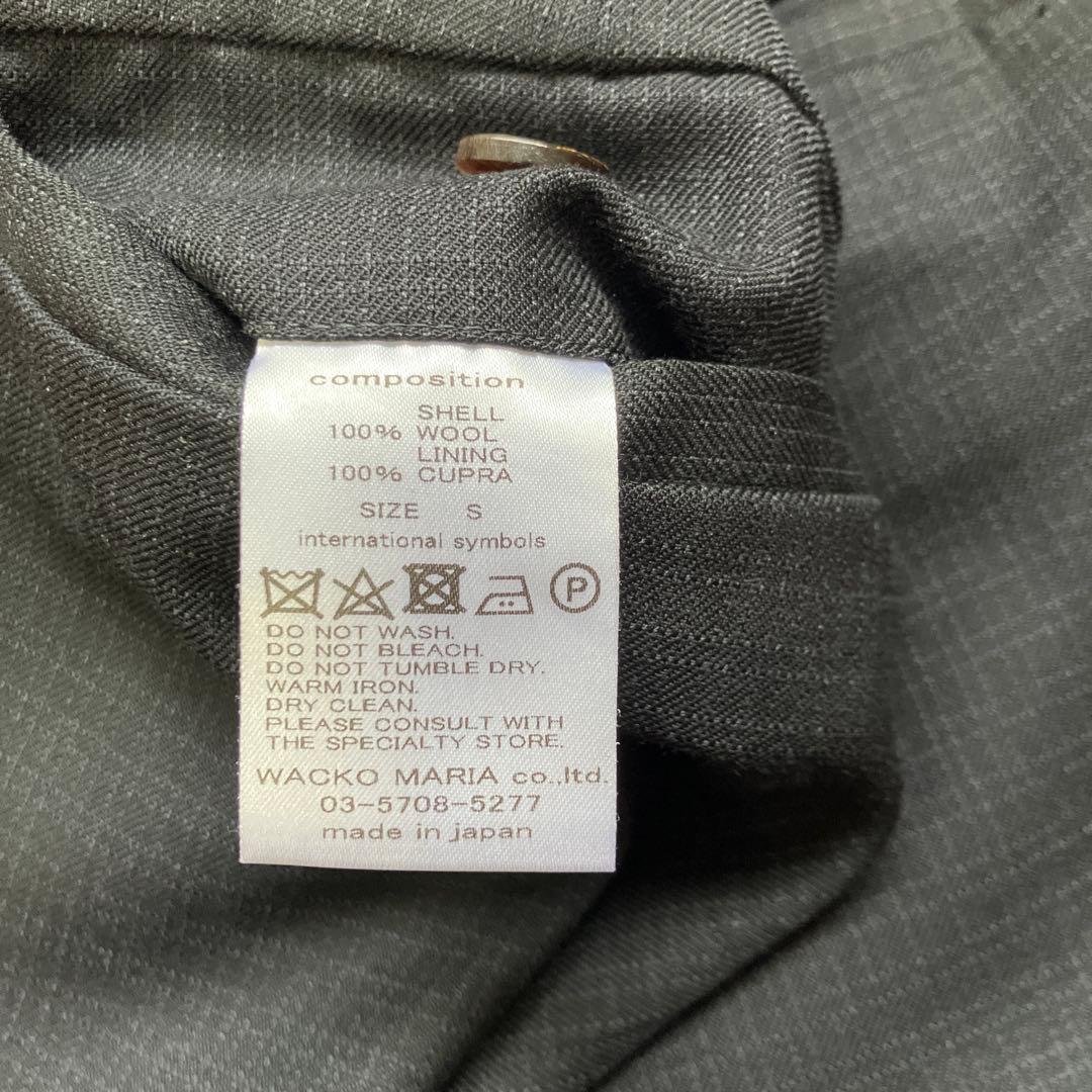 ワコマリアスラックスErmenegildo Zegna Sサイズ