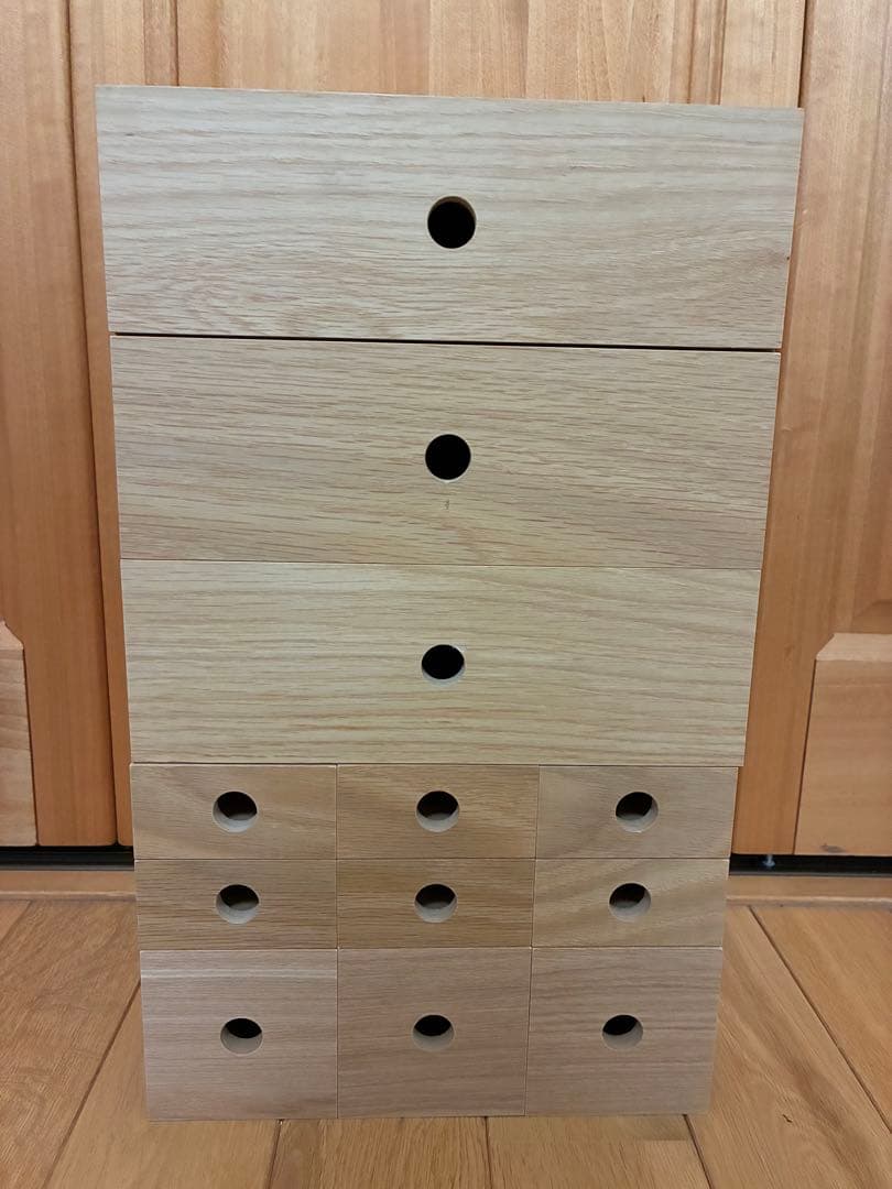無印良品　木製小物収納