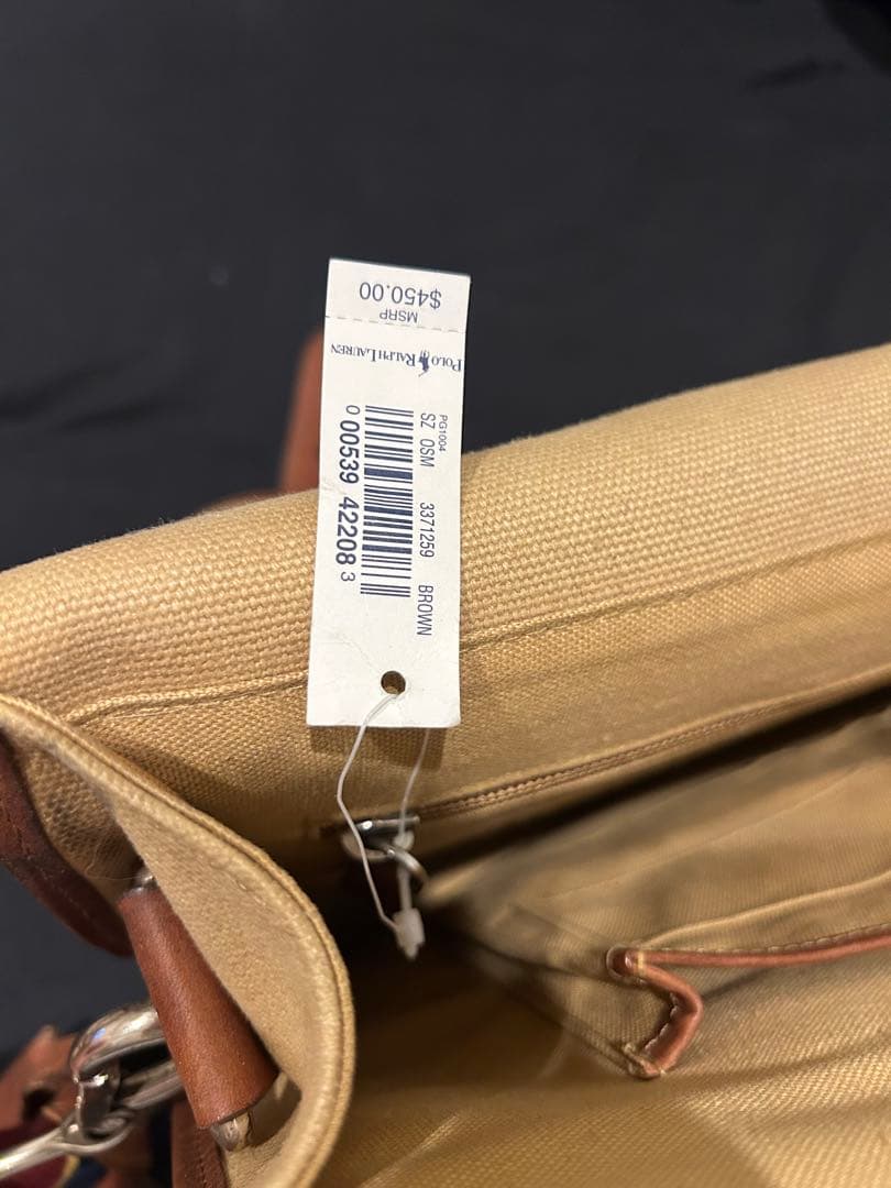 POLO by Ralph Lauren ビンテージ サファリ ビジネスバッグ