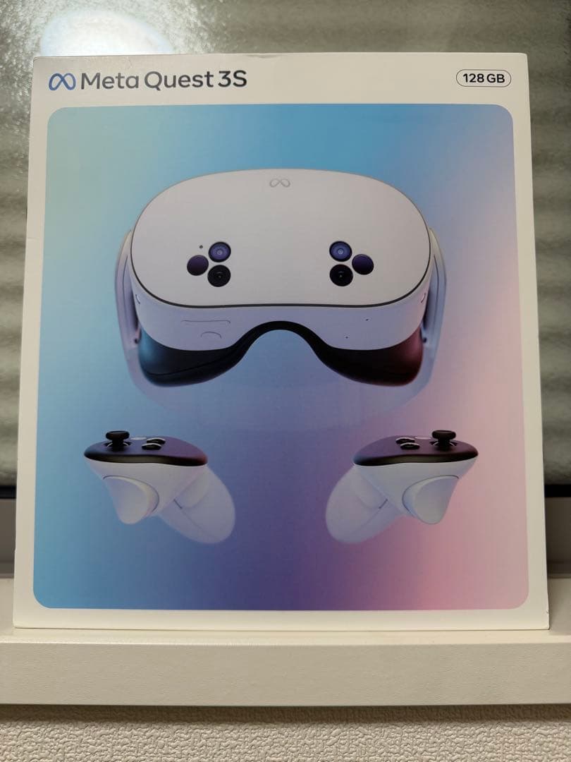 【新品未使用】Quest 3S 128GB VRヘッドセット（ホワイト）