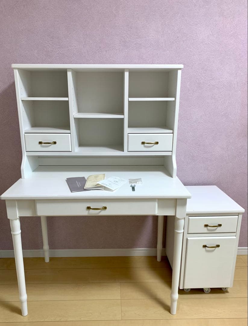 momo natural EMMA デスクワゴン　取扱説明書付き