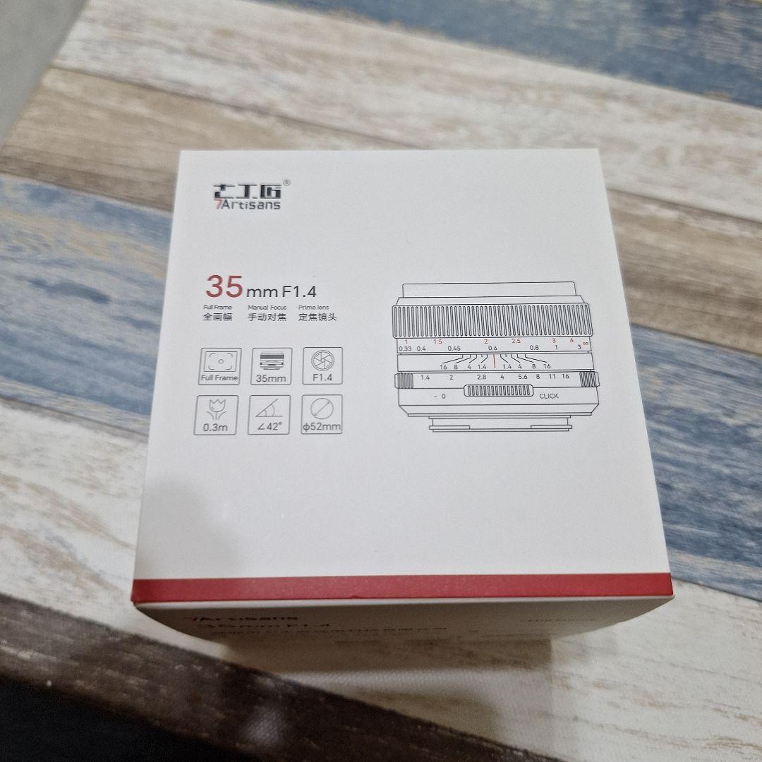 7Artisans 35mm F1.4 単焦点レンズ
