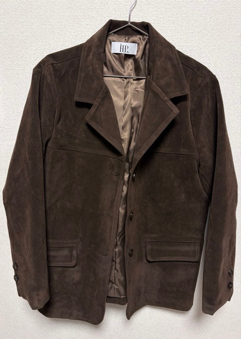 iseeroom. スエードジャケット　ブラウン