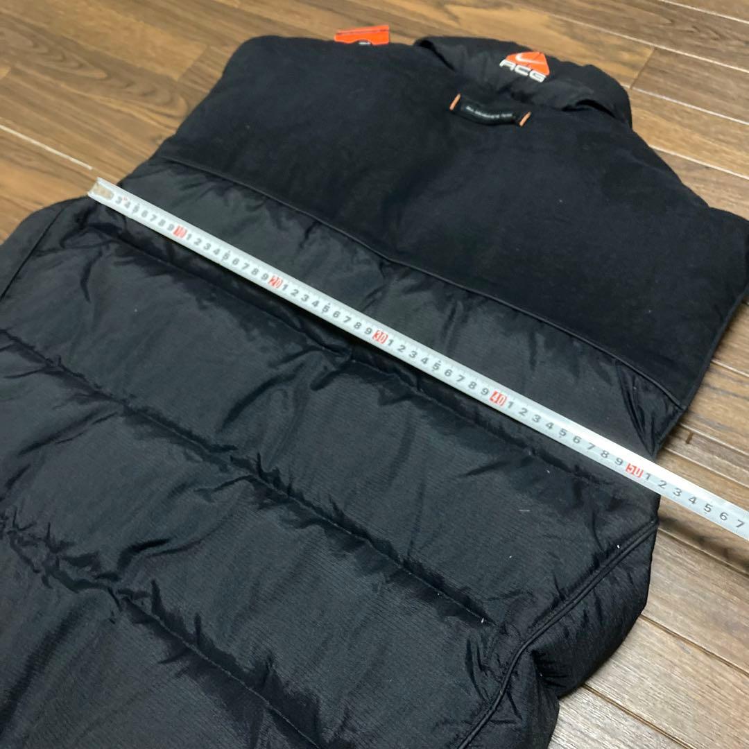 【希少　未使用タグ付き】NIKE ACG ダウンベスト 刺繍ロゴ　黒　L