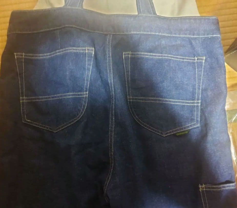 ゴーヘンプ　オーバーオール　美品