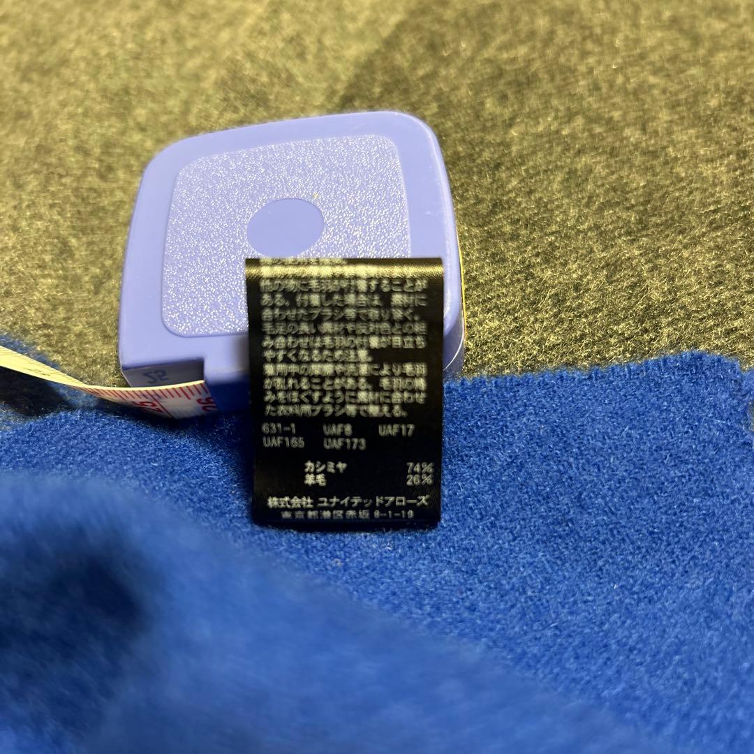 ビューティ&ユースカシミア大判ストール美品！