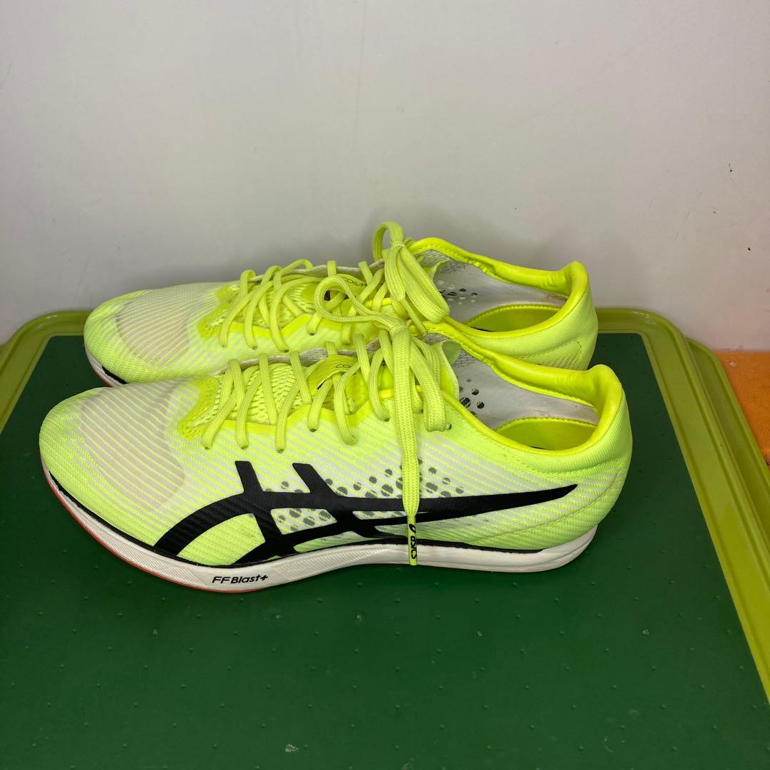 美品アシックスコスモレーサーMD3中距離専用高反発スパイク