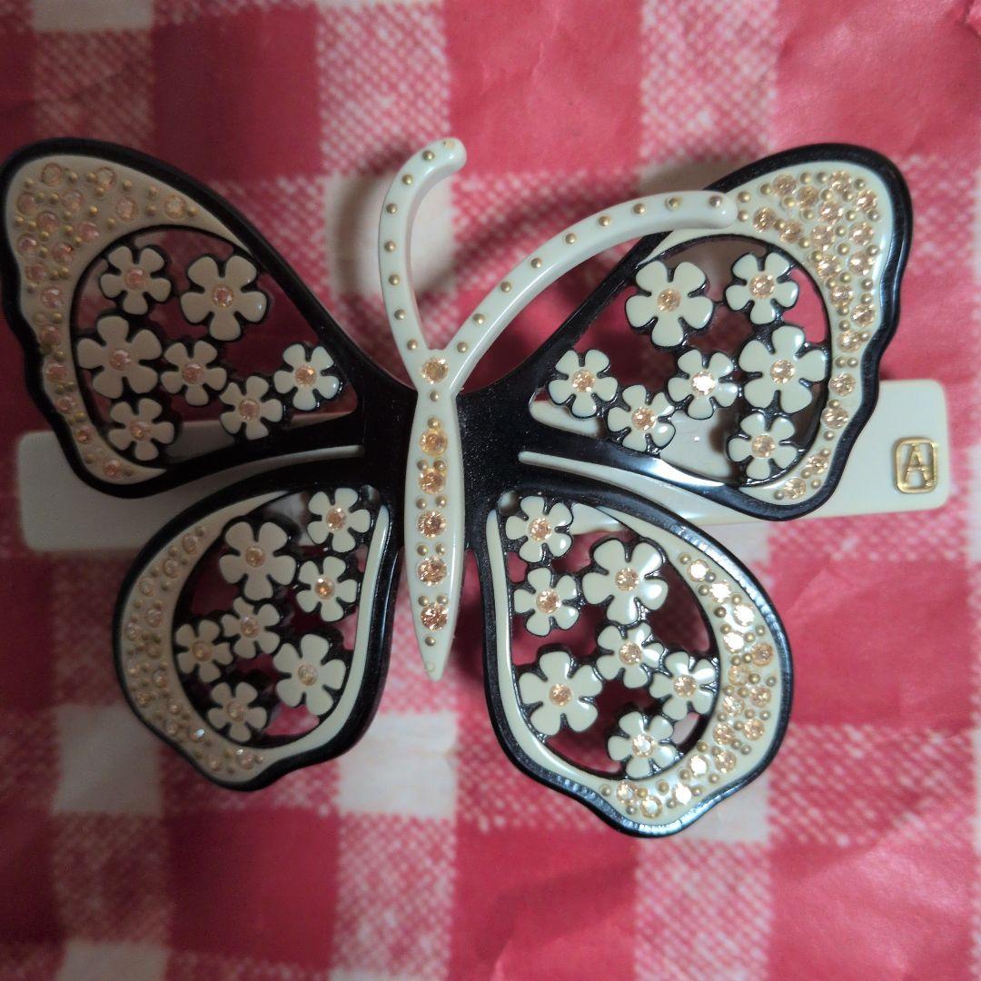 アレクサンドルドゥパリ蝶デザイン バレッタヤマト送料無料