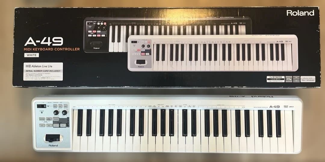 MIDIキーボード Roland A-49 WH