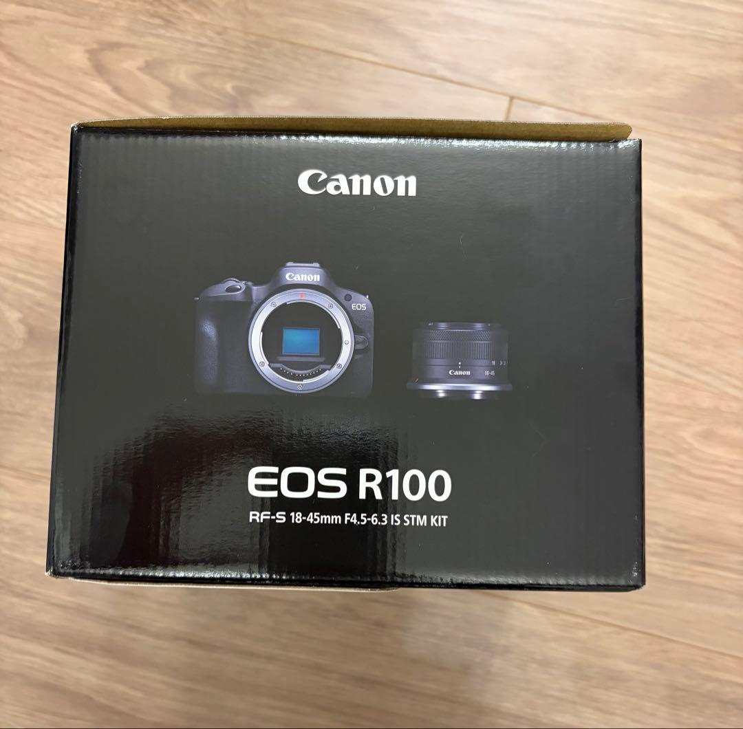 【新品】CanonミラーレスカメラEOS R100 レンズキット