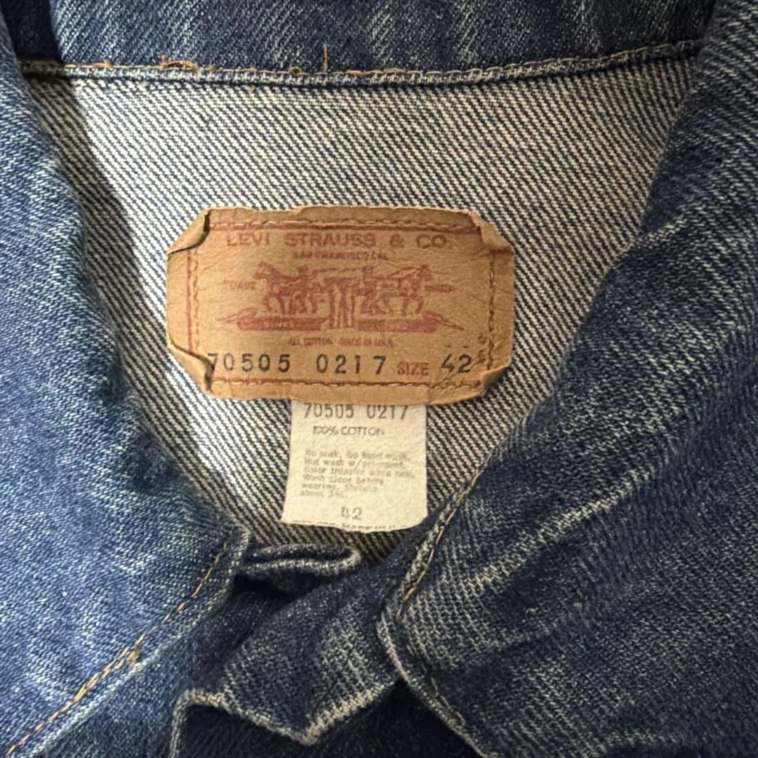 LEVI’S 70505 4th MADE IN USA