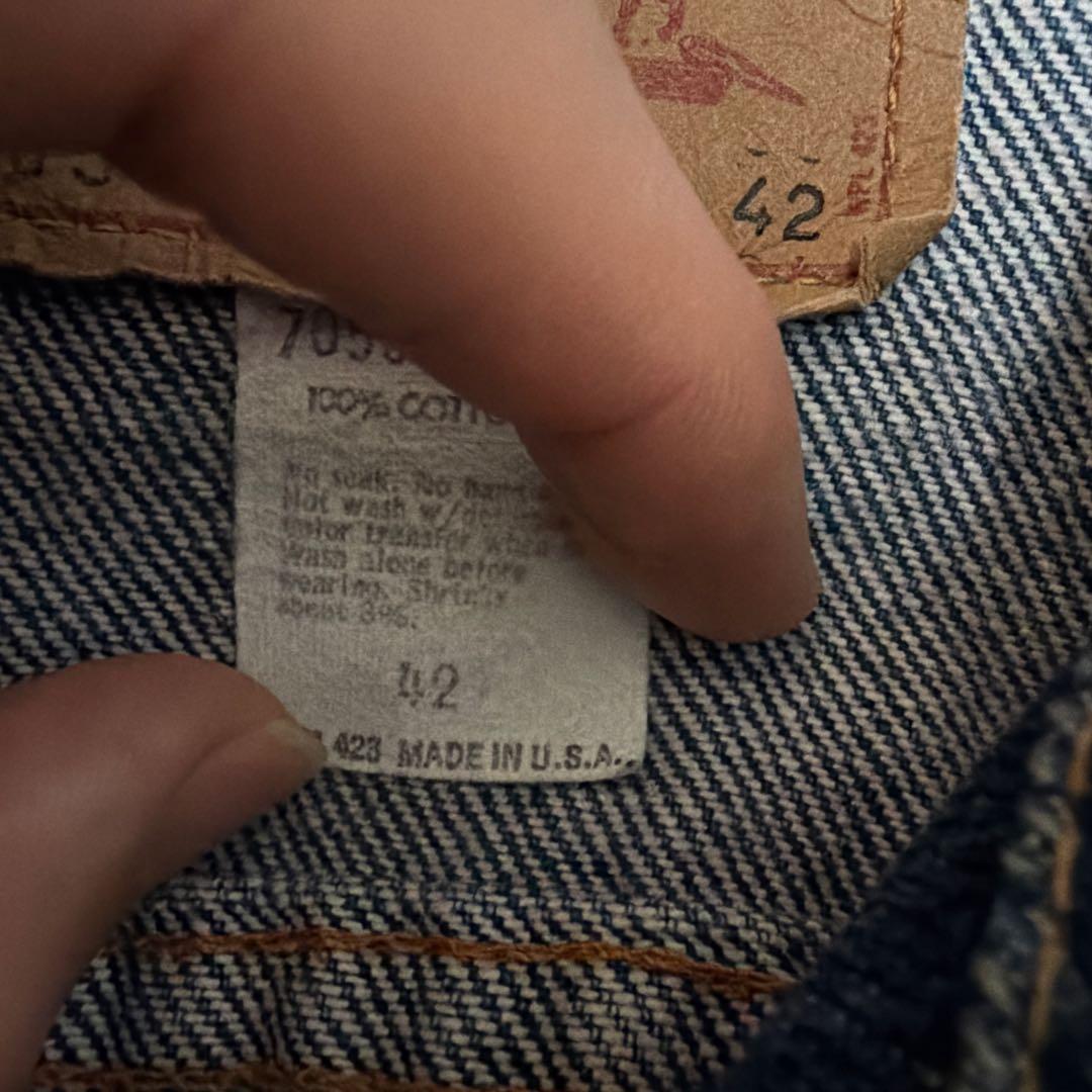 LEVI’S 70505 4th MADE IN USA