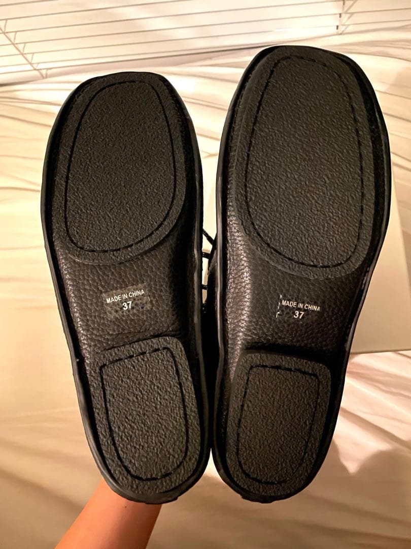 靴 Todayful Leather Moccasin Shoes