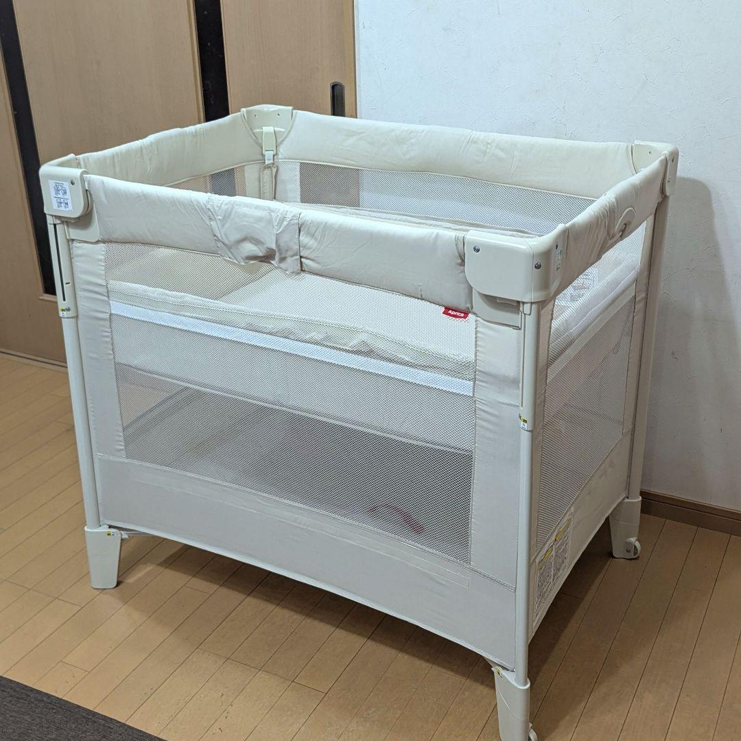 Aprica アップリカ ココネルエアー ベビーベッド 66046