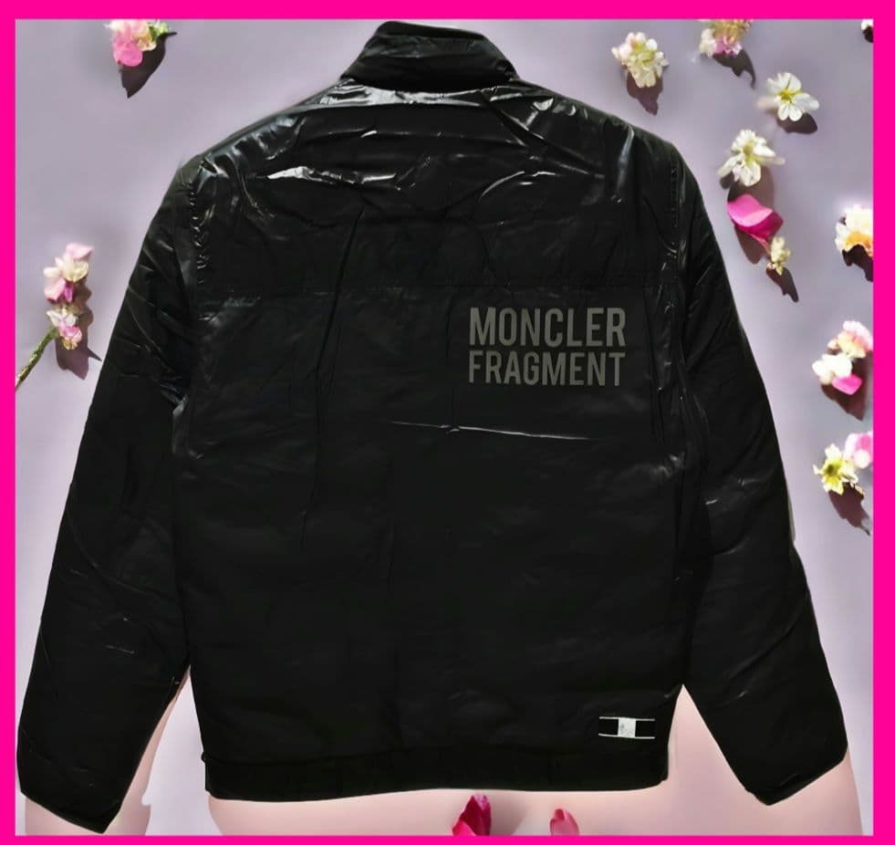 ユニセックスステッチロゴMONCLERフラグメントダウンジャケット モンクレール