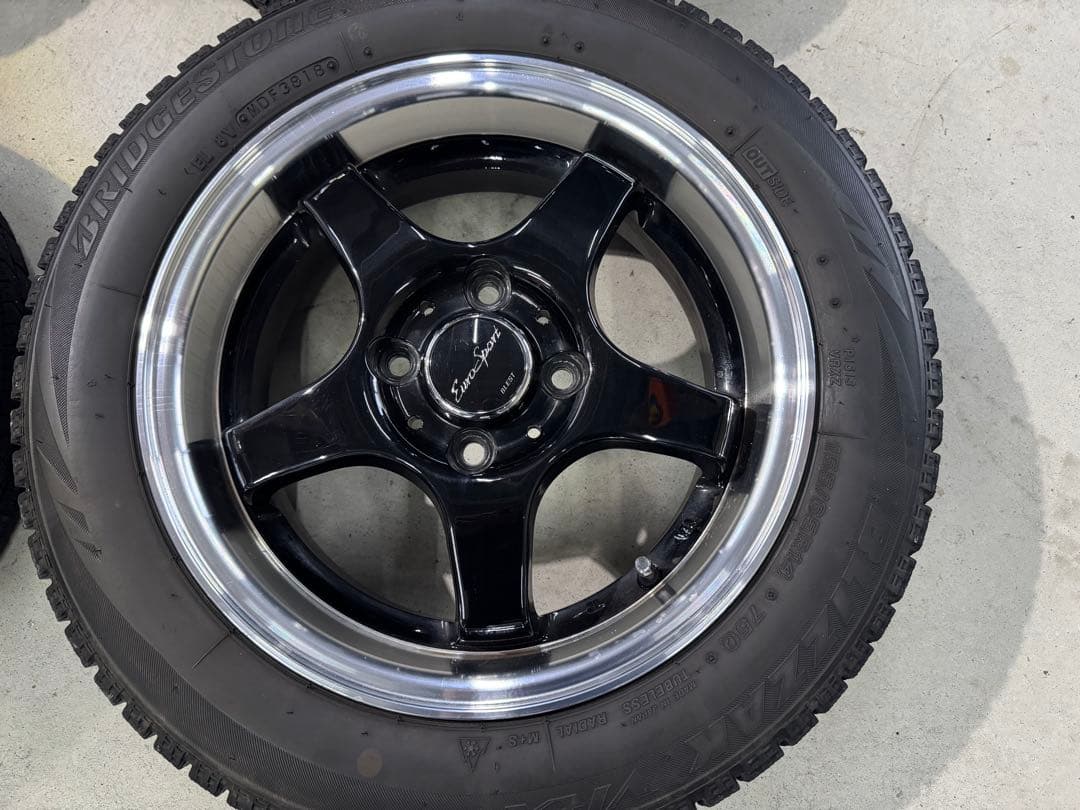 ステルスレーシング　5本スポーク　深リム　14 5J＋45 ホイール