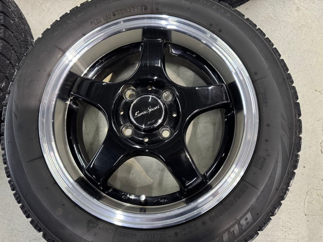 ステルスレーシング　5本スポーク　深リム　14 5J＋45 ホイール