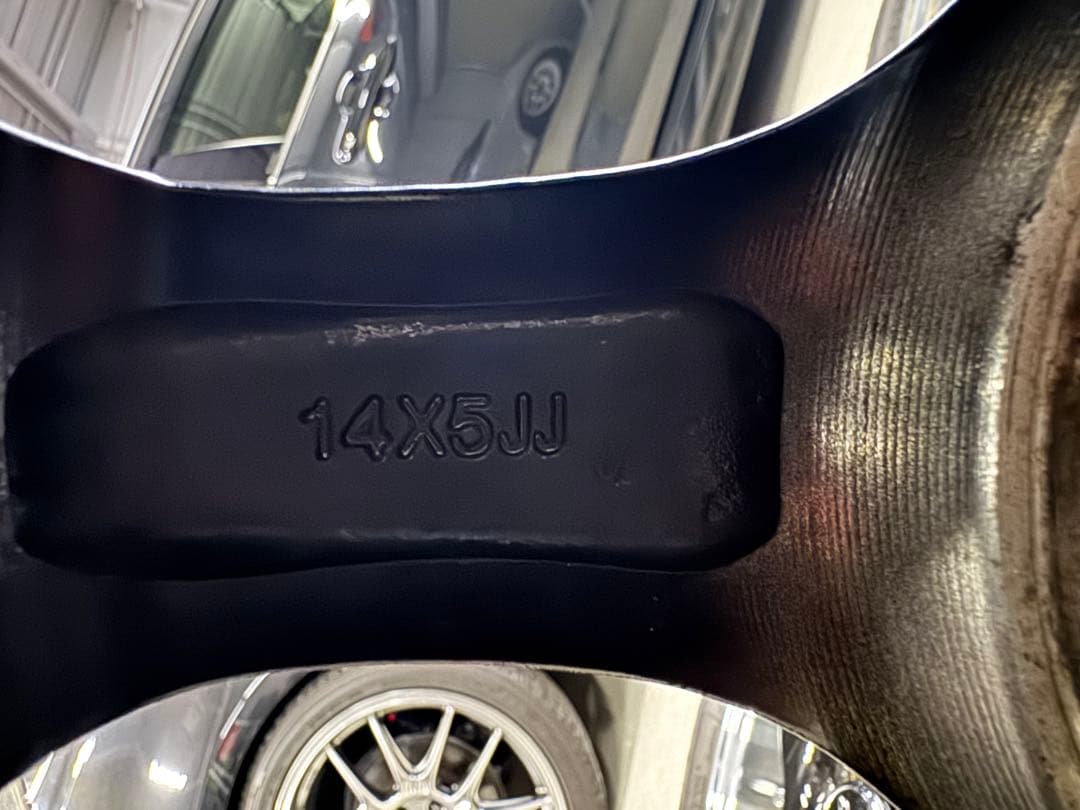 ステルスレーシング　5本スポーク　深リム　14 5J＋45 ホイール