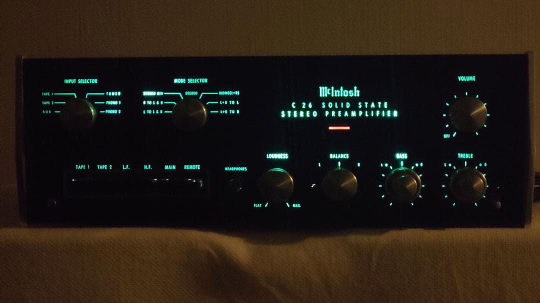 McIntosh マッキントッシュ C26 プリアンプ （早い者勝ち価格）