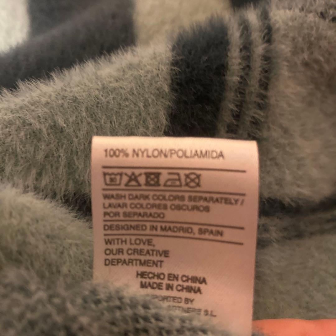 scuffers チェック柄 プルオーバー トレーナー