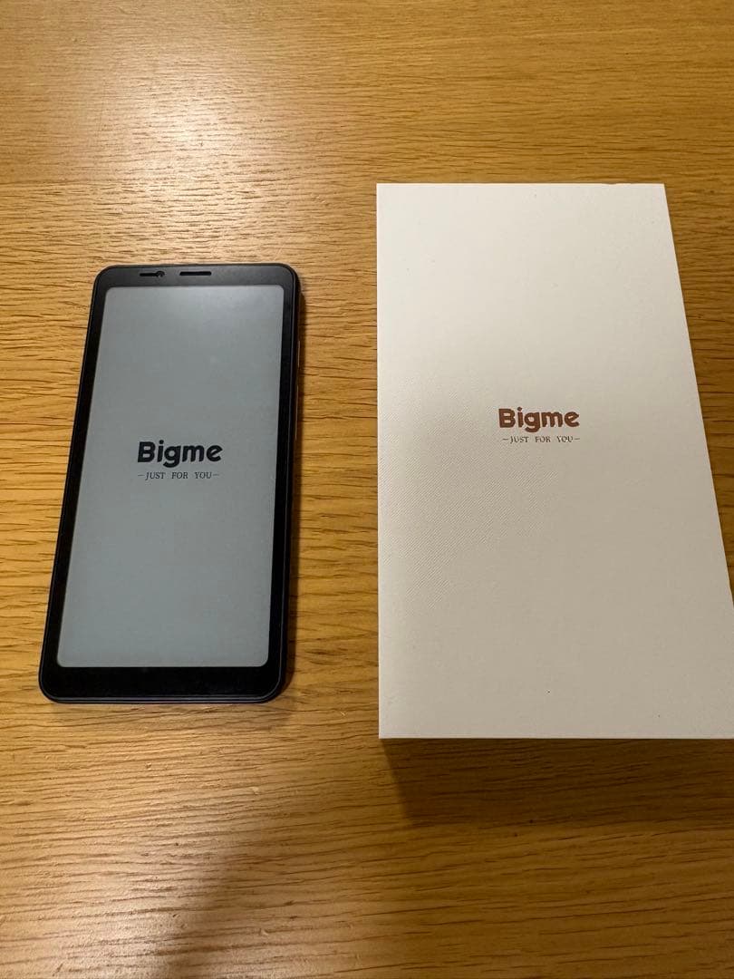 Bigme hibreak カラー　e-ink スマホ