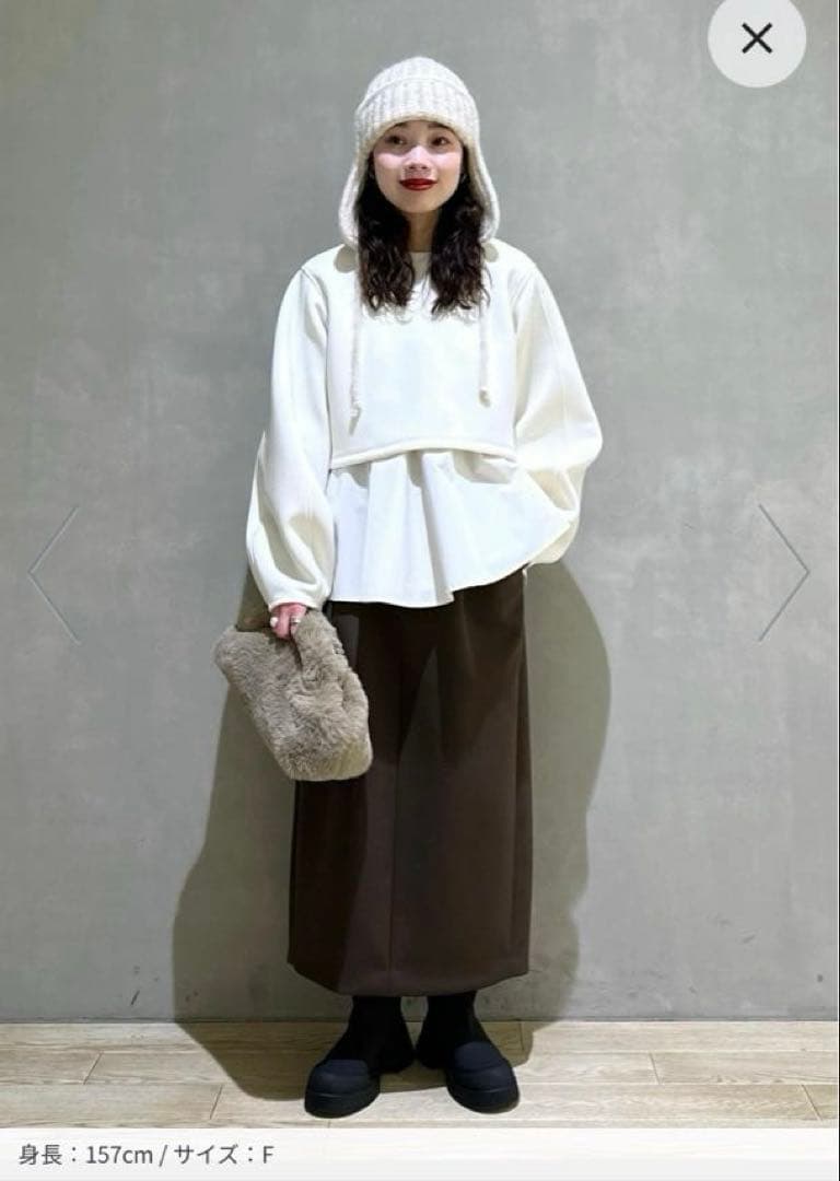 【最終値下げ】ADAM ET ROPE' FEMME新品トップス