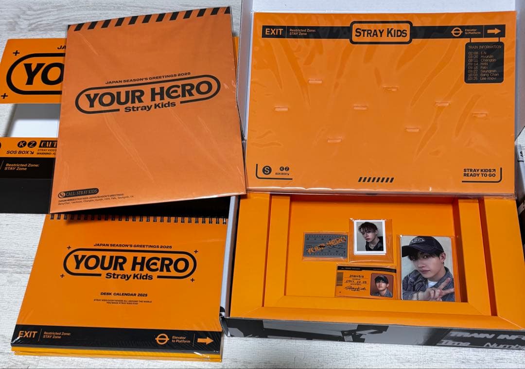 straykids スキズ your hero シーグリ Japan トレカ