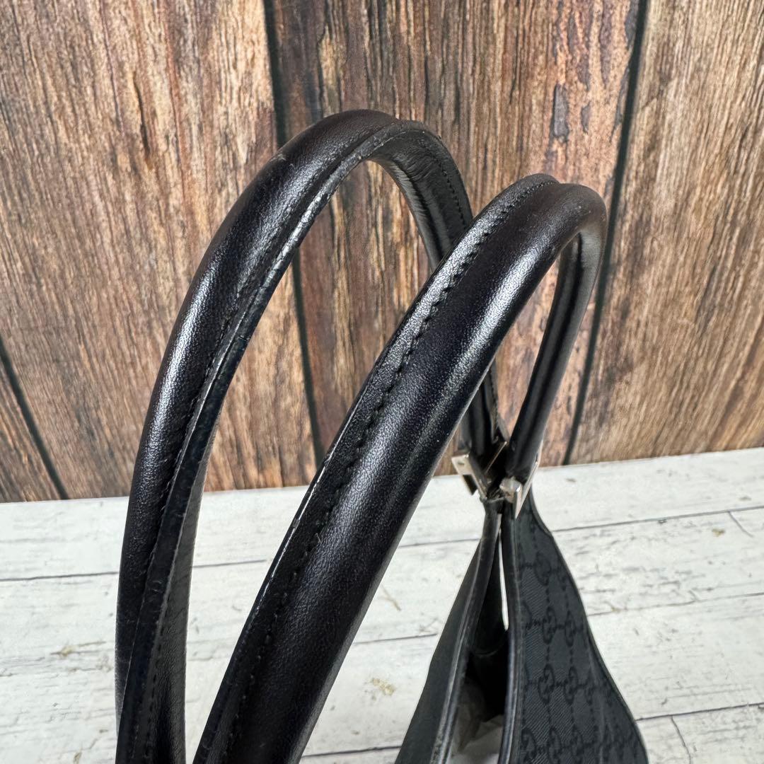 GUCCI グッチ ジャッキーライン GGキャンバス ハンドバッグ