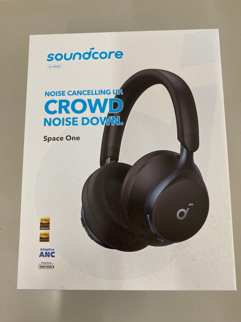 新品未使用！Anker Space One ワイヤレスヘッドホン