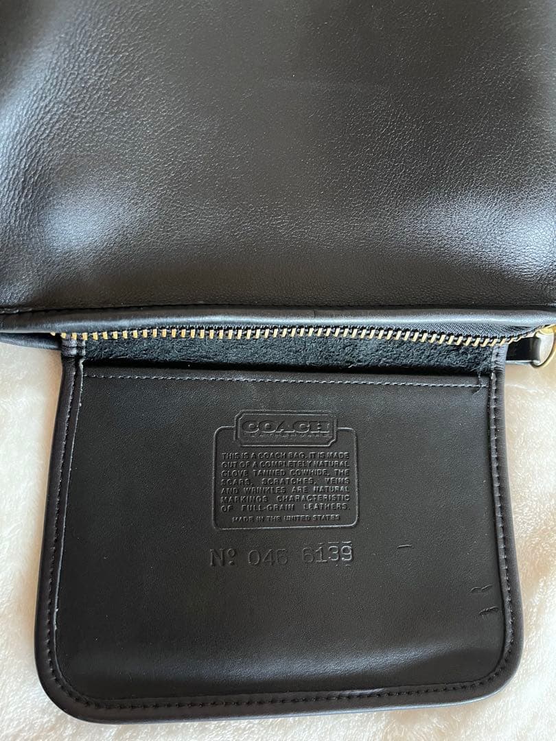 オールドコーチ コーチ　ショルダーバッグ USA製 クロスボディ 斜め掛け