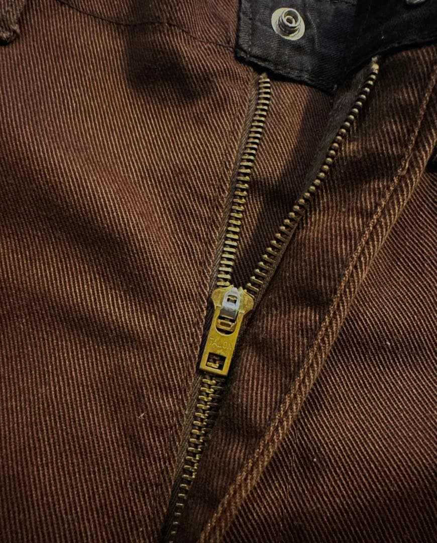 【極上/状態◎/神サイズ】 〜70s USA製 LEE フリスコ パンツ