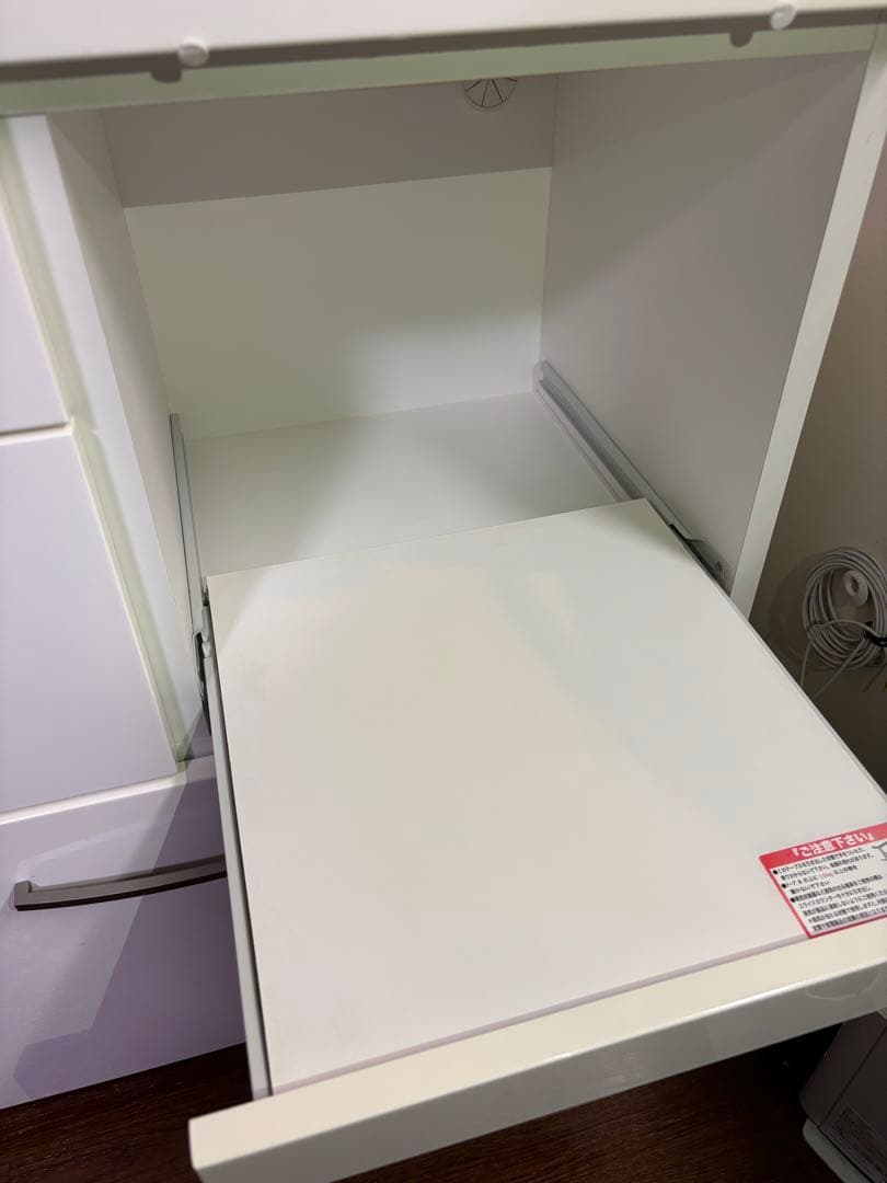 ニトリ キッチンボード(コパン T 80KB WH)