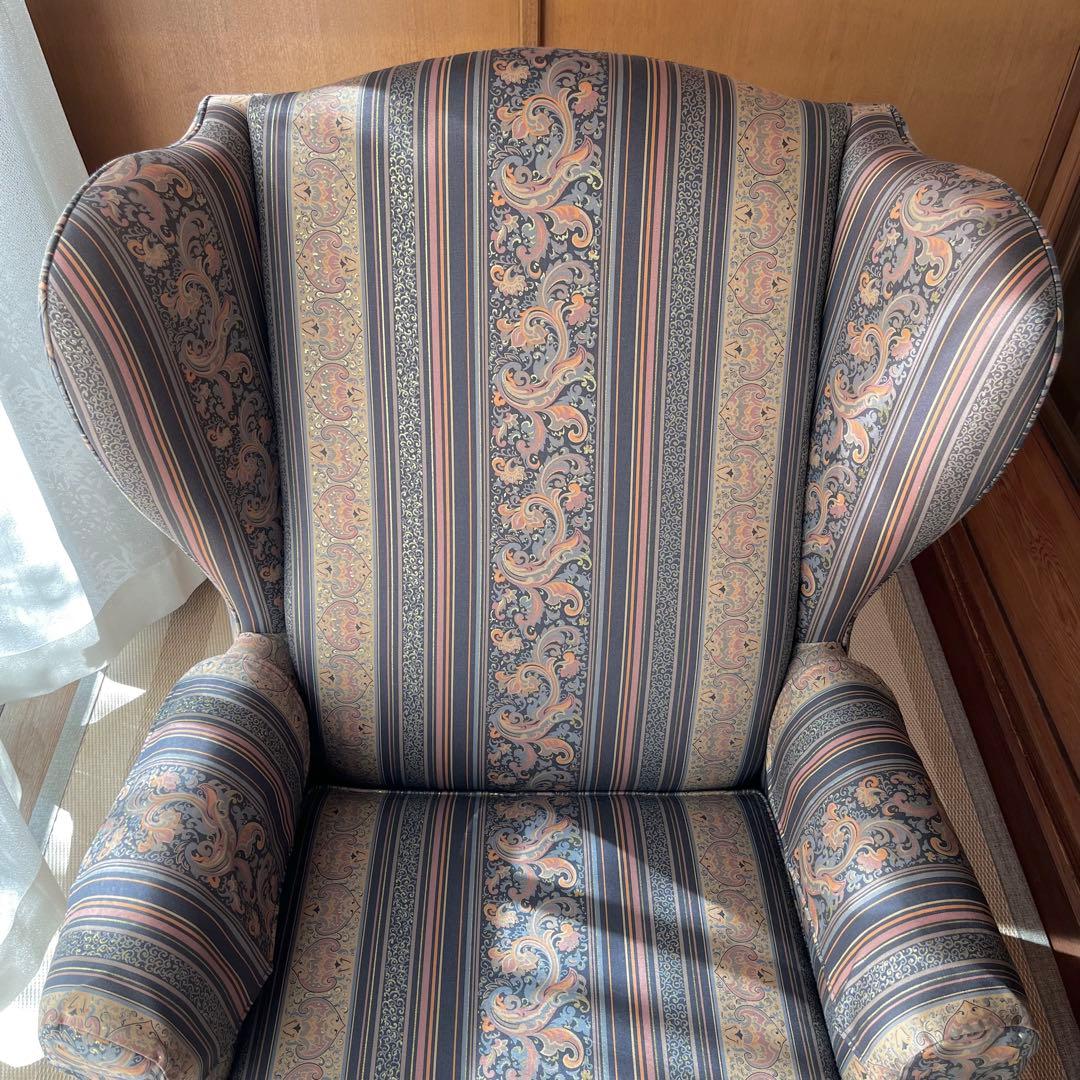 た64【美品】カリモク domani 1人掛けソファ アームチェア ドマーニ