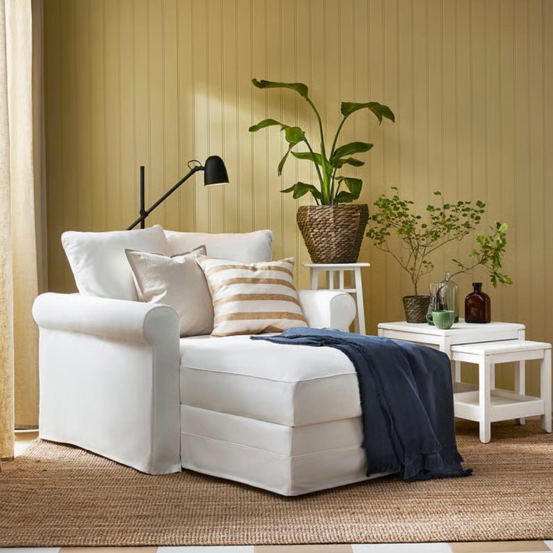 【美品】IKEA イケア LOHALS ローハルス ベージュラグ 133x195