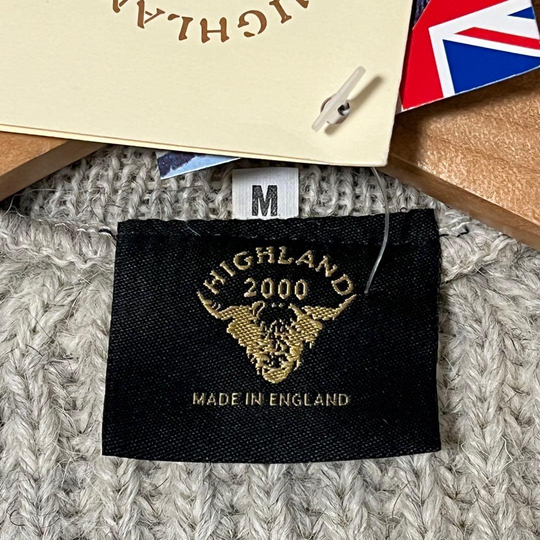 HIGHLAND2000 ハーフジップニットセーター　［英国製］★新品タグ付き★