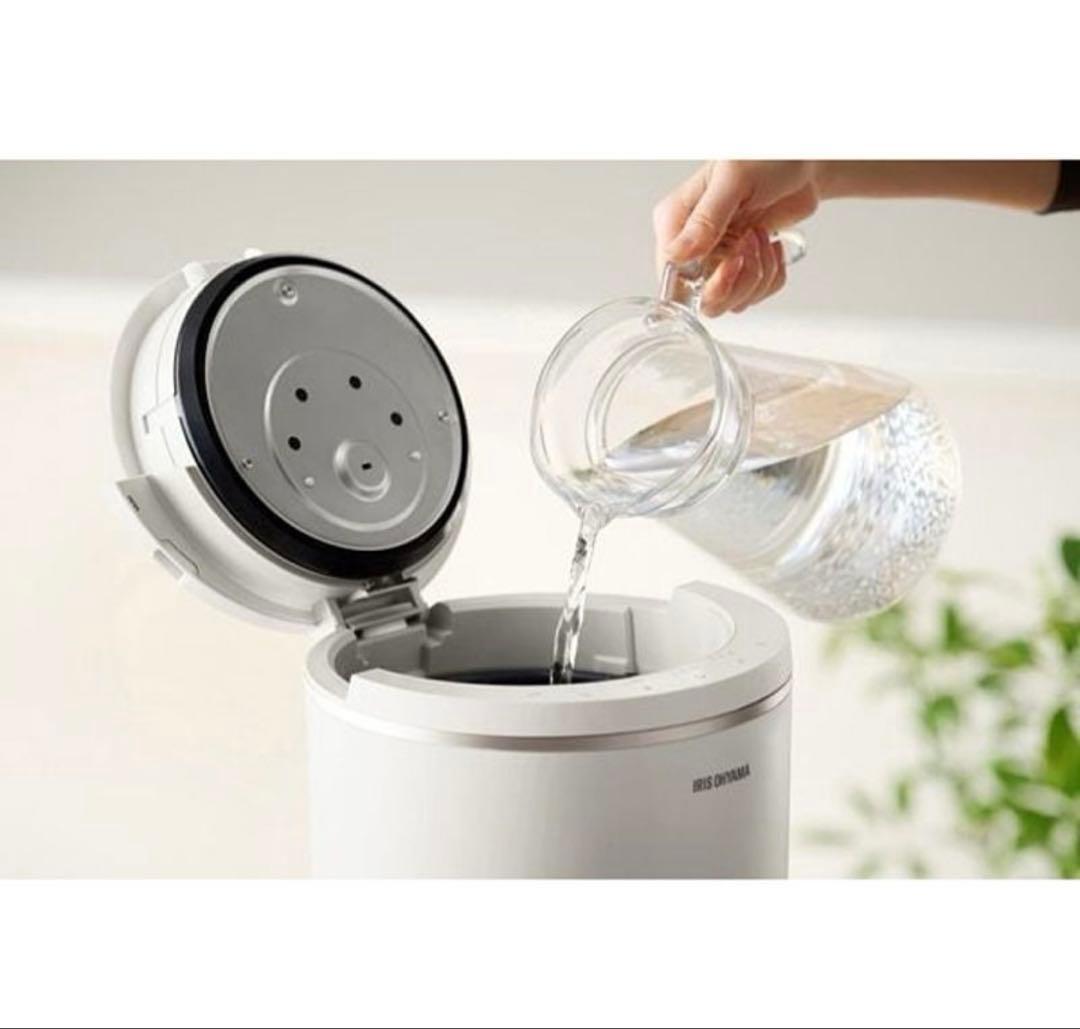 IRIS OHYAMA 加湿器 AHM-MHU60A-W 2025年製