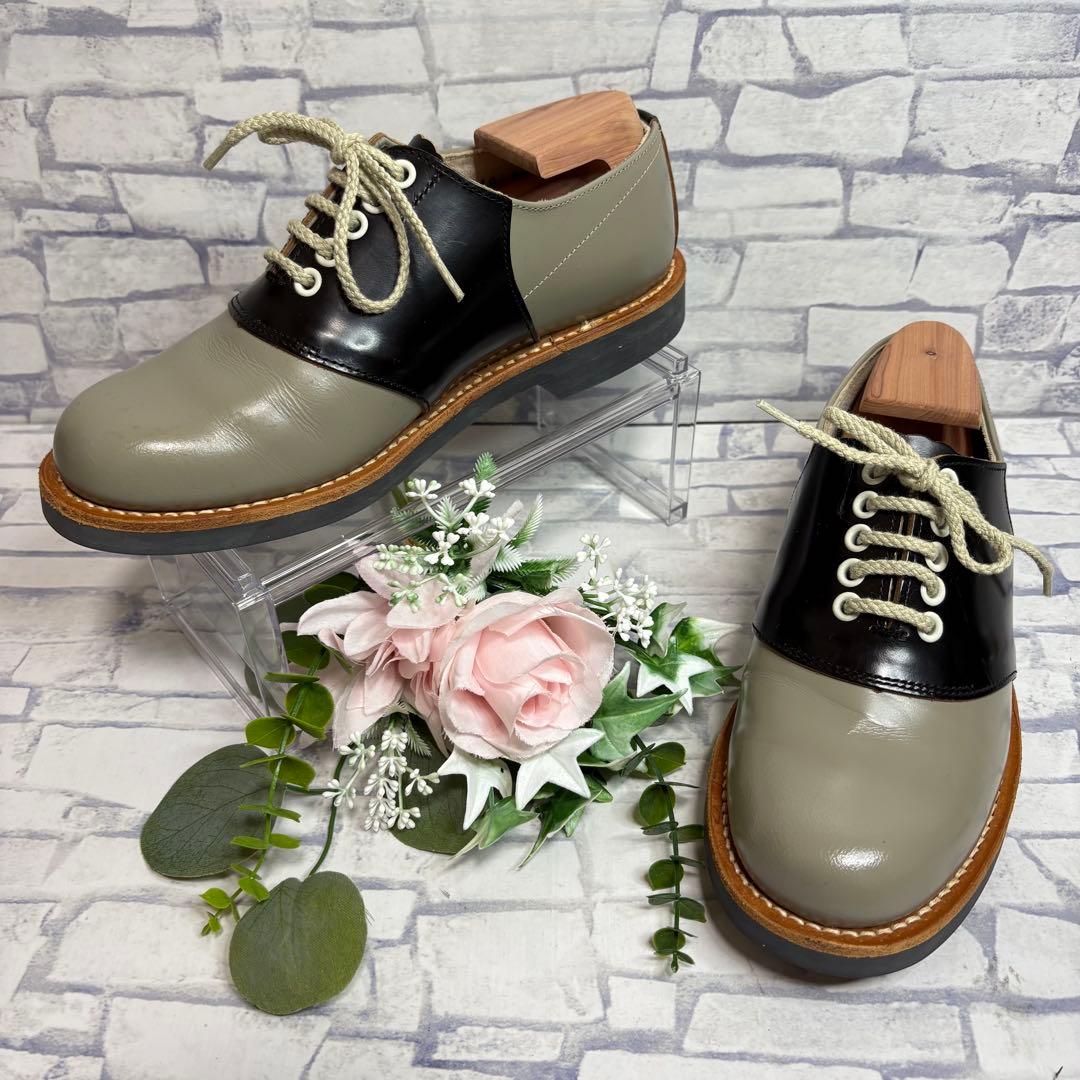 美品ですが REGAL リーガル サドルシューズ バイカラー レザーシューズ