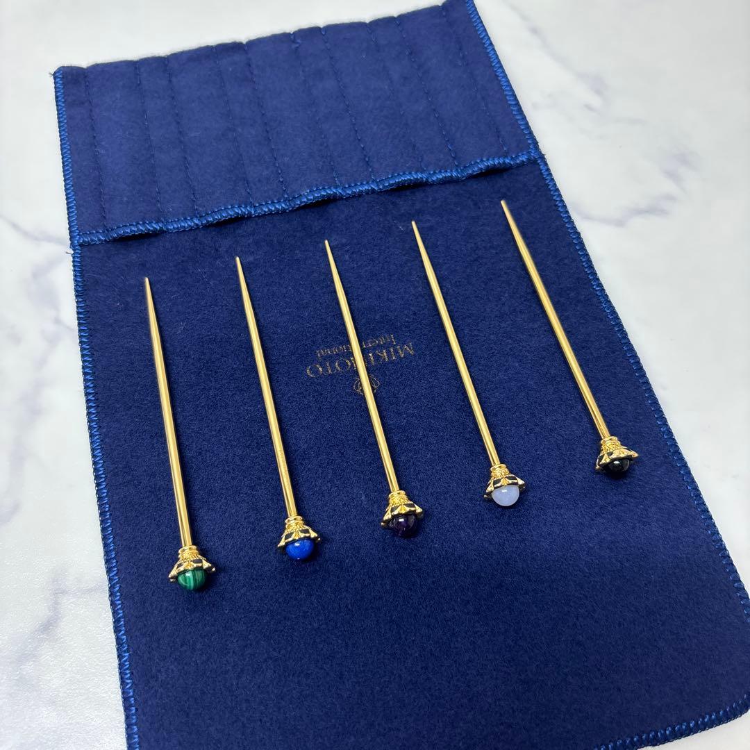 0909 ミキモト　半貴石　デザートピック　未使用　レア　希少　※値下げ不可.