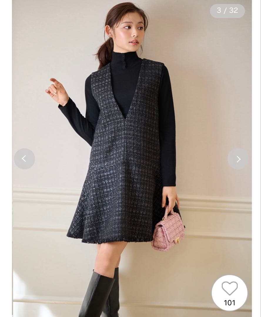 2025新作　ジャンスカセットアップ