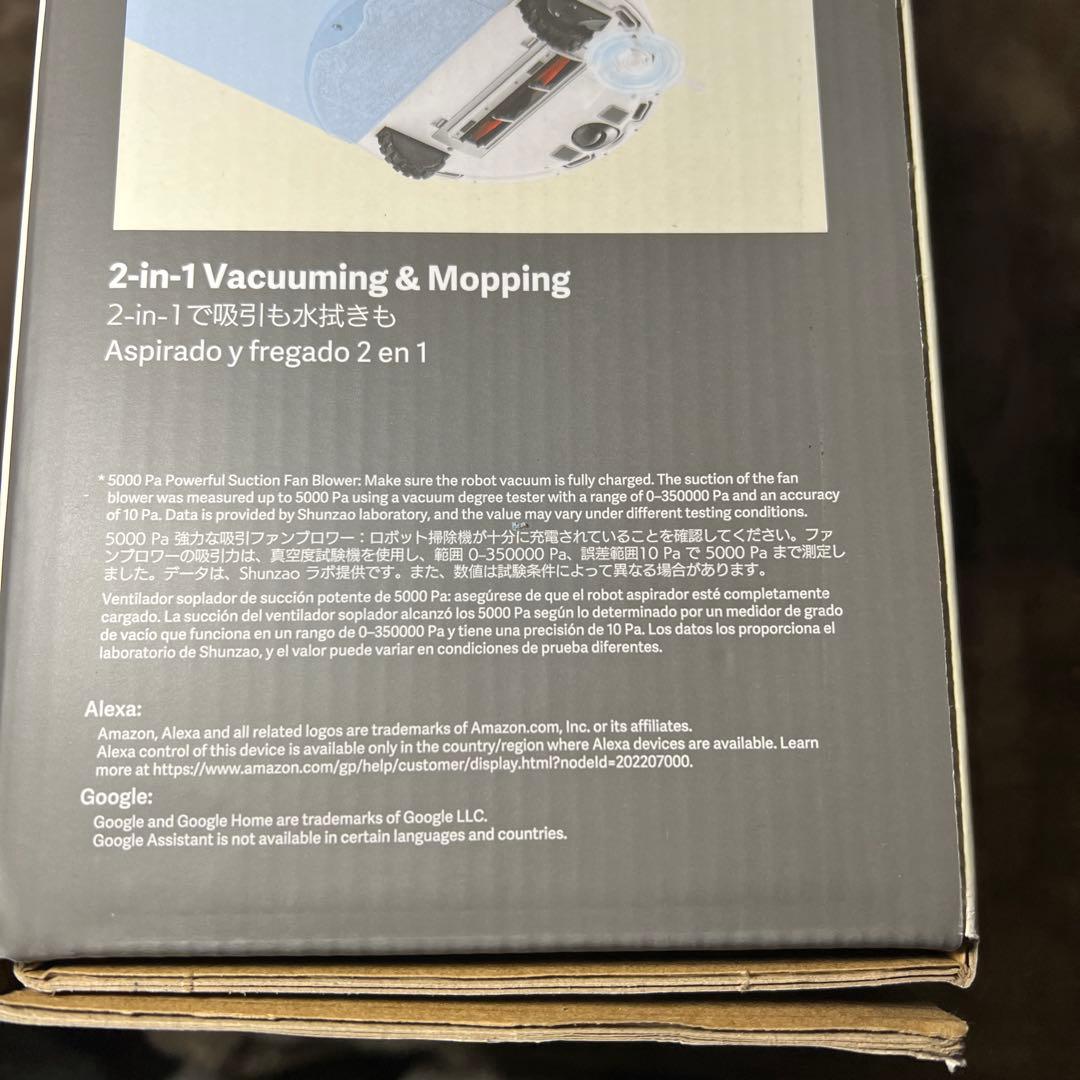 Xiaomi ロボット掃除機S40C 5,000Pa強力吸引ファンブロワー大容量