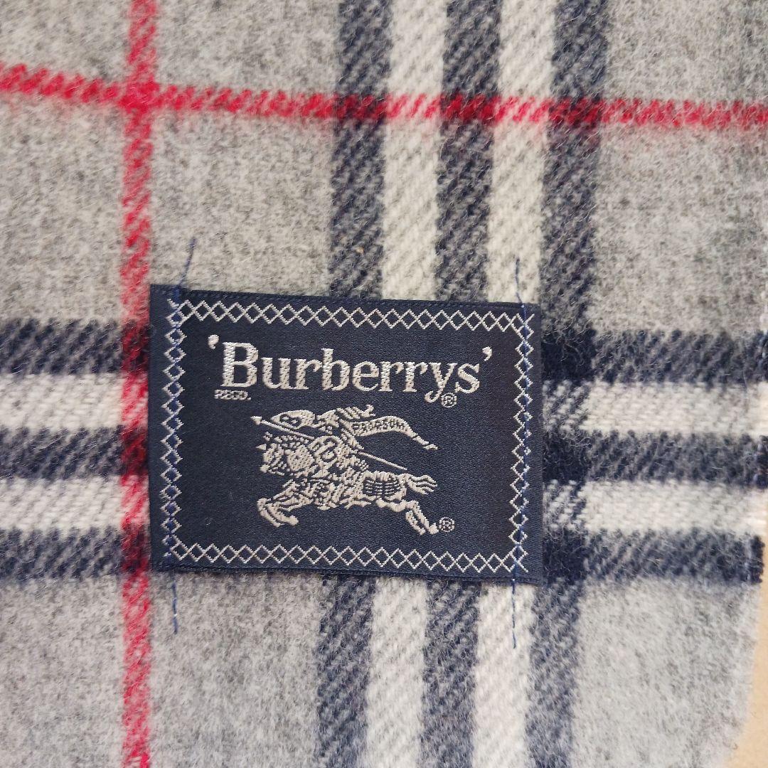 Burberrys　ひざ掛け　 ウール100%